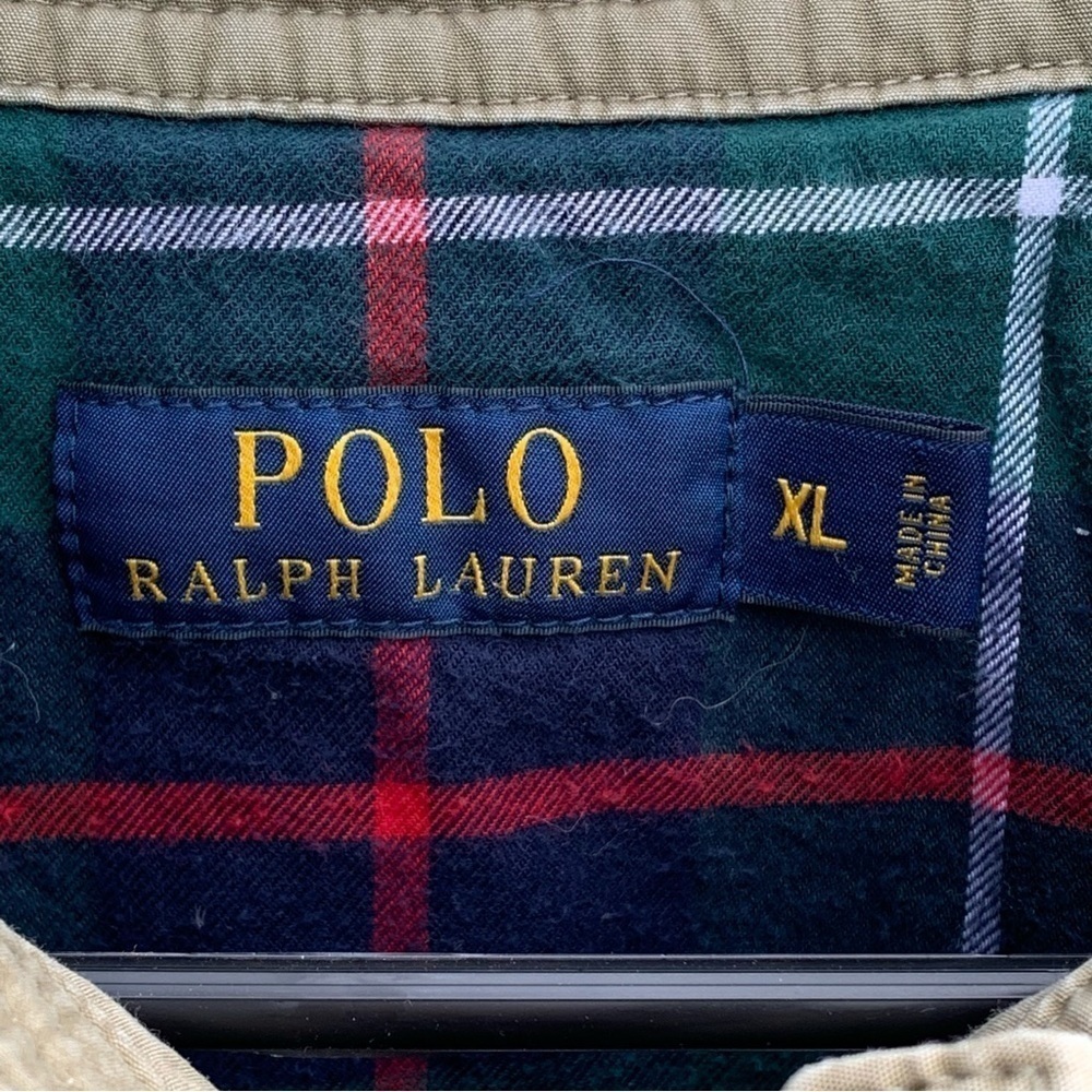 Polo Ralph Lauren Men’s Winter Coat Plaid Liner XL - Picture 7 of 9